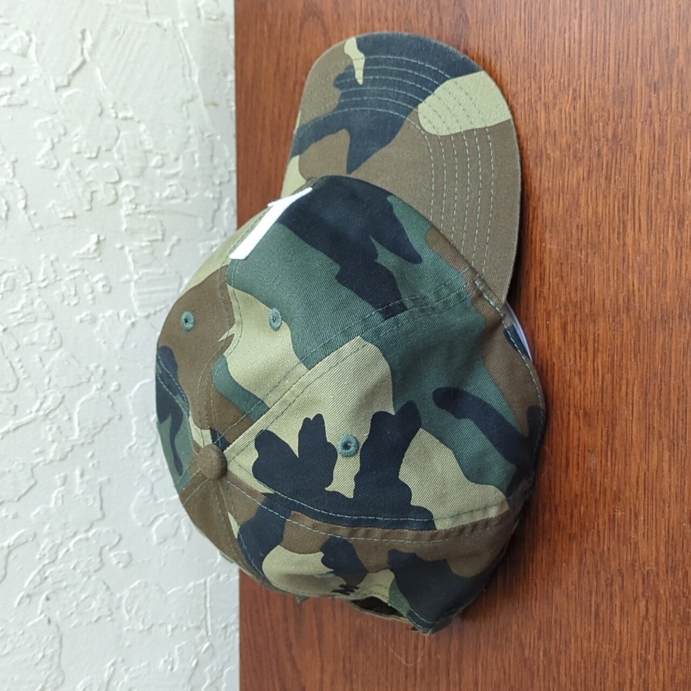 Rey To Z Personalized Initial "L" and Name "Liam" Camo Cotton Baseball Hat - Picture 4 of 6